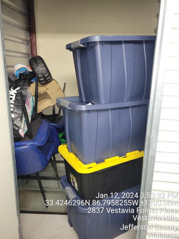 Storage Unit Auction in Vestavia Hills, AL at 775031 UHaul Moving